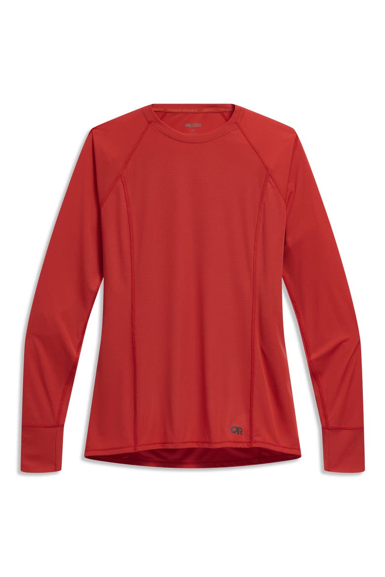 Echo Performance Long Sleeve T-Shirt, Alternate, color, CARDINAL
