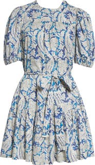 Ulla Johnson Rosalie Puff Sleeve Minidress