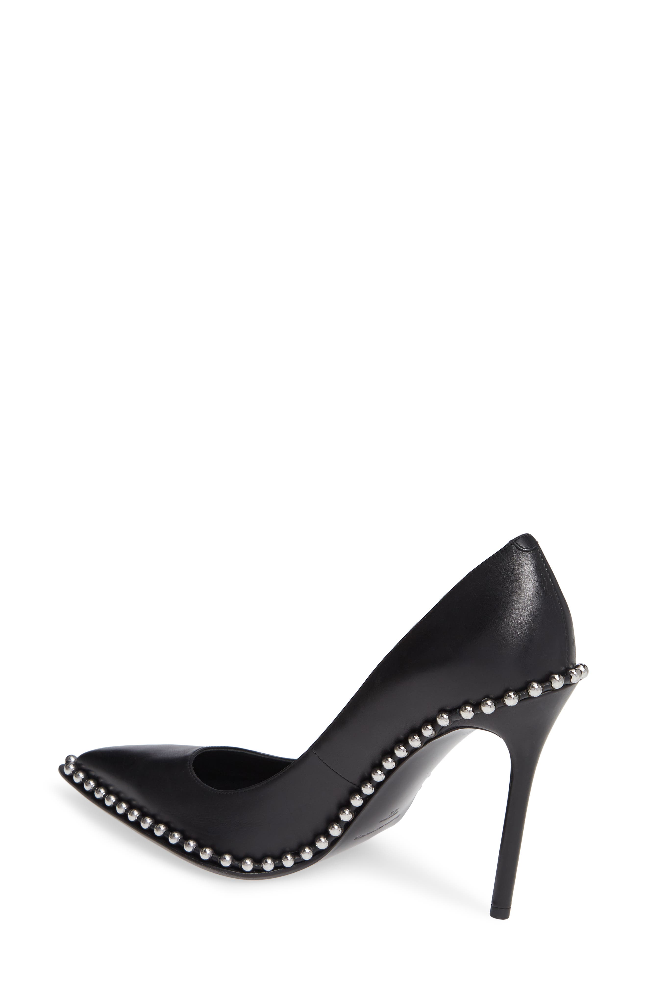 Alexander Wang Rie Stud Pointy Toe Pump, Alternate, color, 