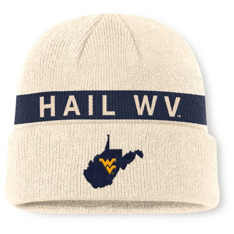 Men's Nike Natural West Virginia Mountaineers Peak Primetime Utility Cuffed Knit Hat