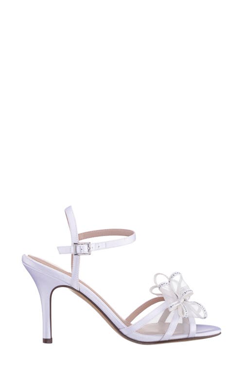 Nina Vayda Ankle Strap Sandal In White