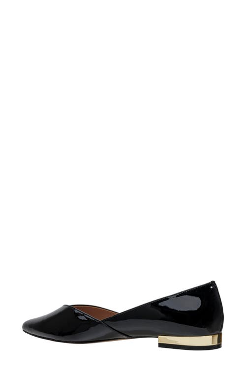 Linea Paolo Nasya Pointed Toe Flat In Black