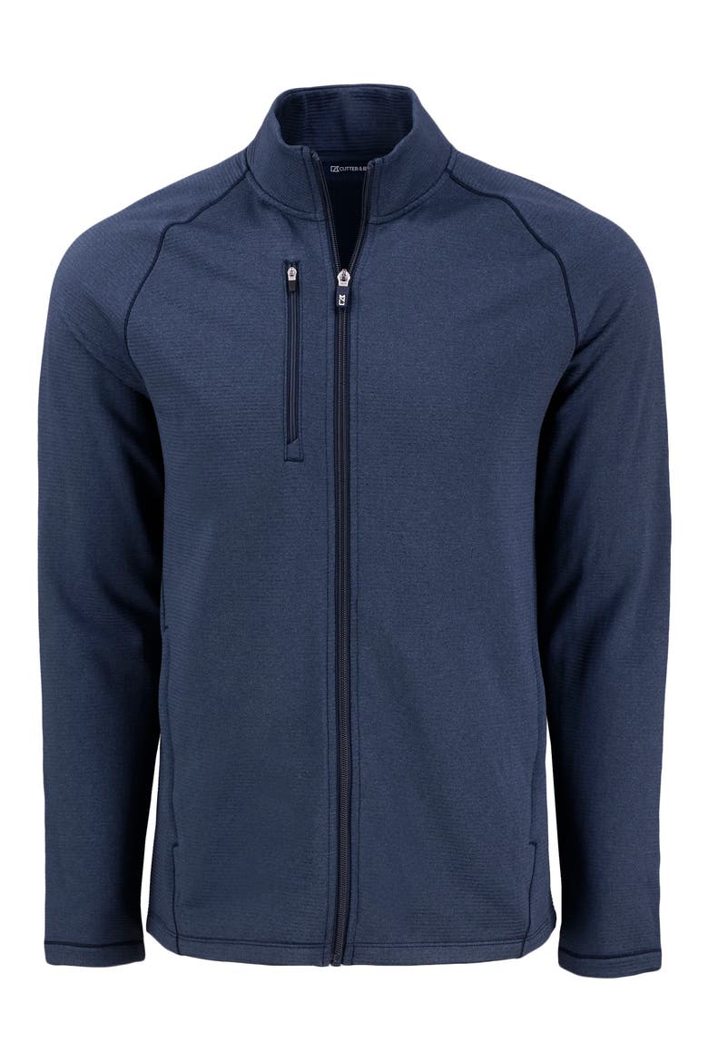 Peshastin Fleece Full Zip Jacket, Alternate, color, NAVY BLUE HEATHER