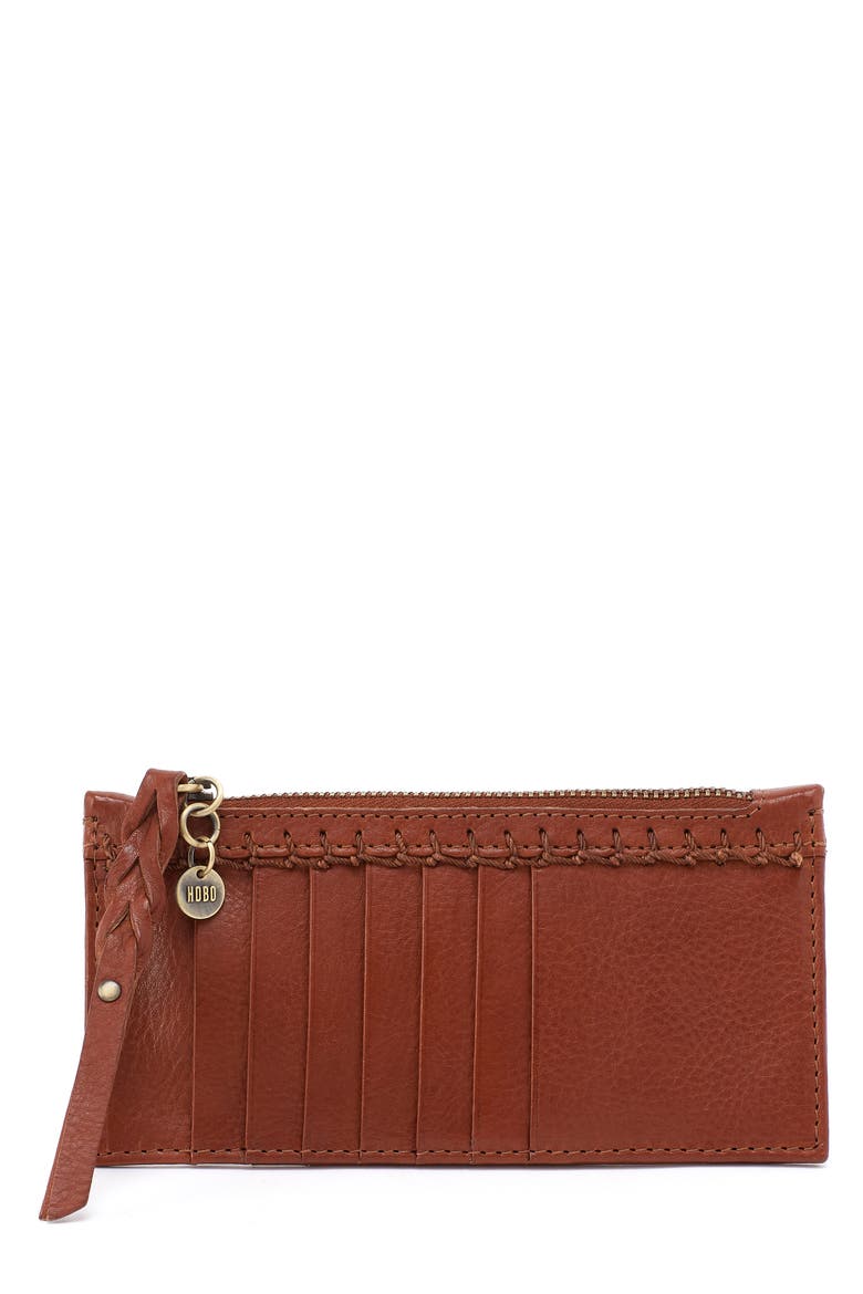 Carte Leather Card Case, Main, color, KINDLING BROWN