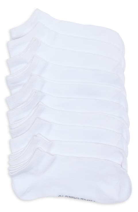 10-Pack Missy Basic Solid Socks