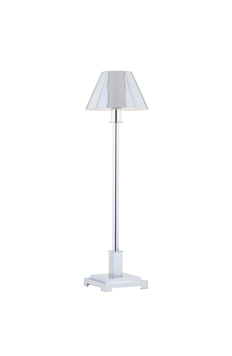JONATHAN Y Roxy 26" Metal Shade LED Table Lamp, Main, color,