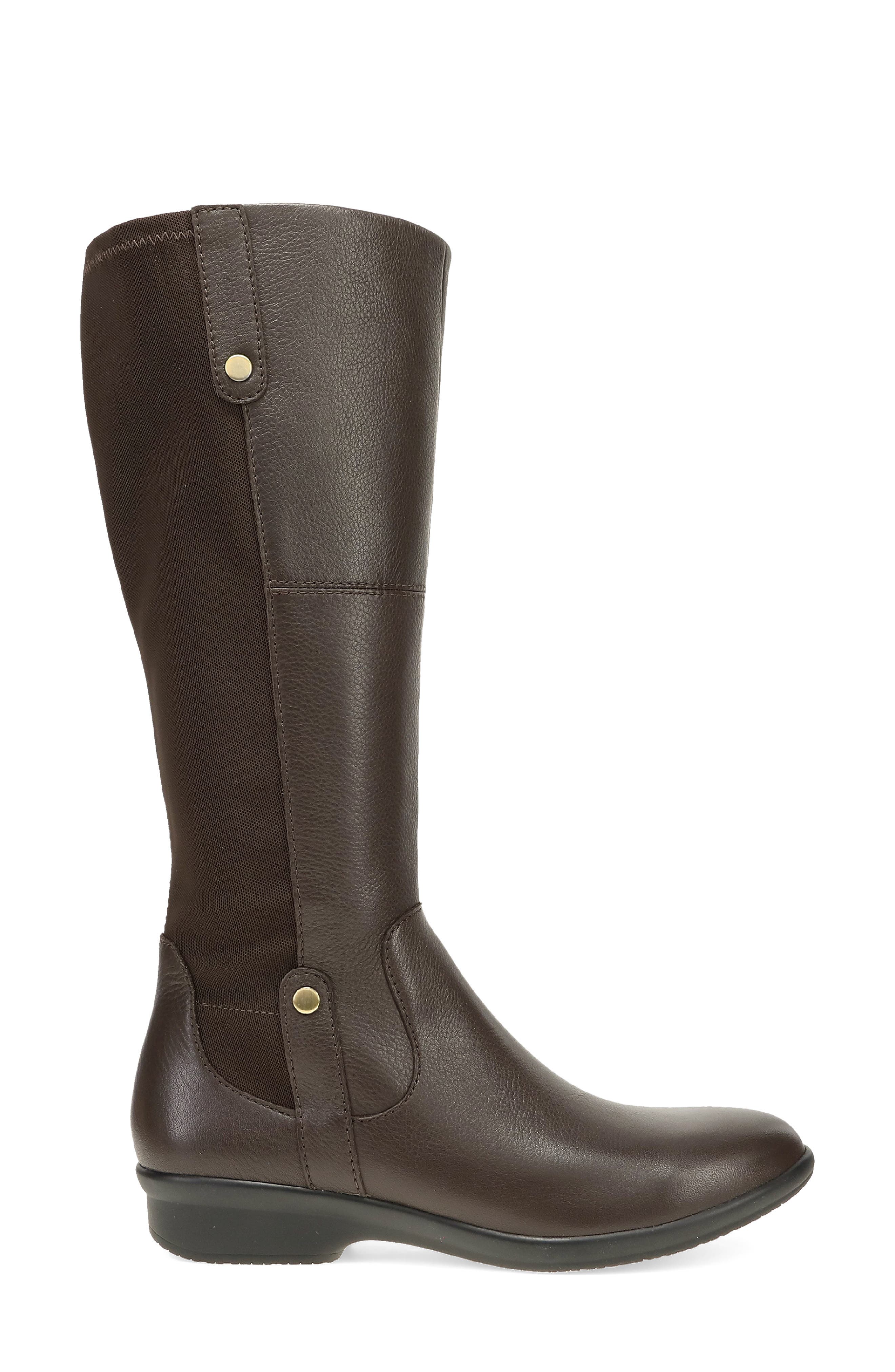 Carissa Knee High Boot, Alternate, color, CHOCOLATE