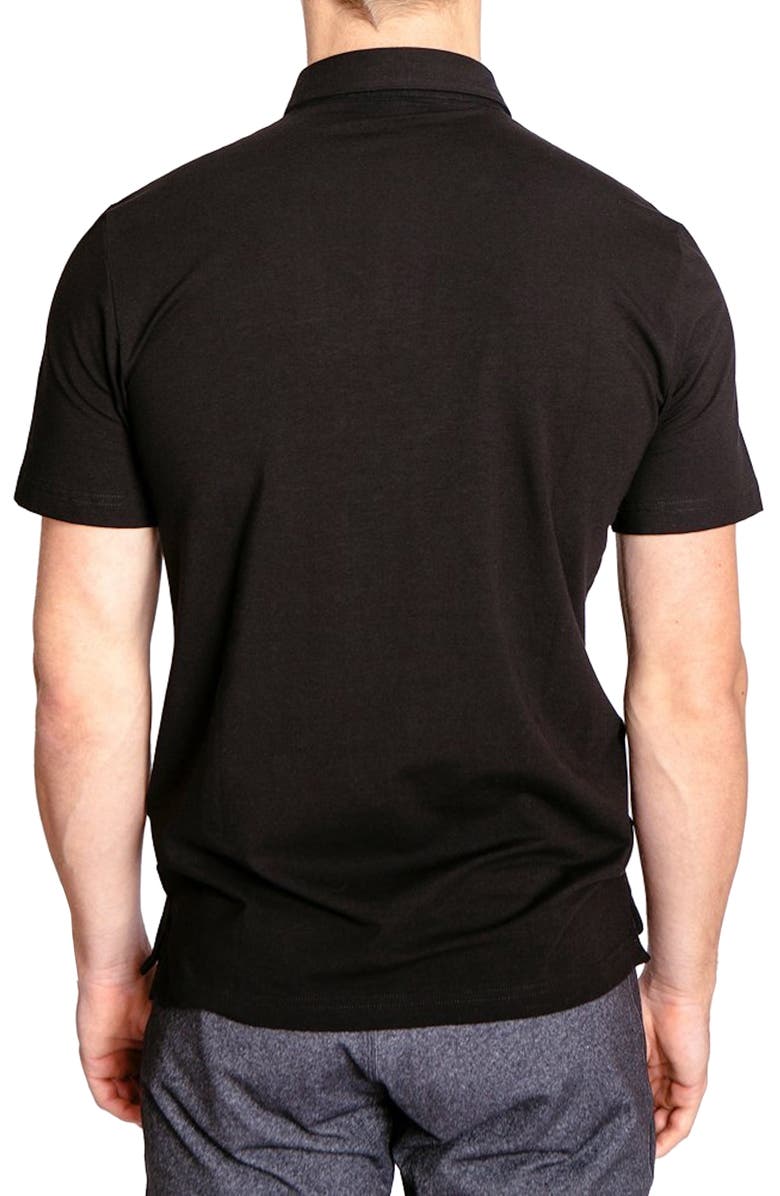 Public Rec Go-To Athletic Fit Performance Polo, Alternate, color, Black