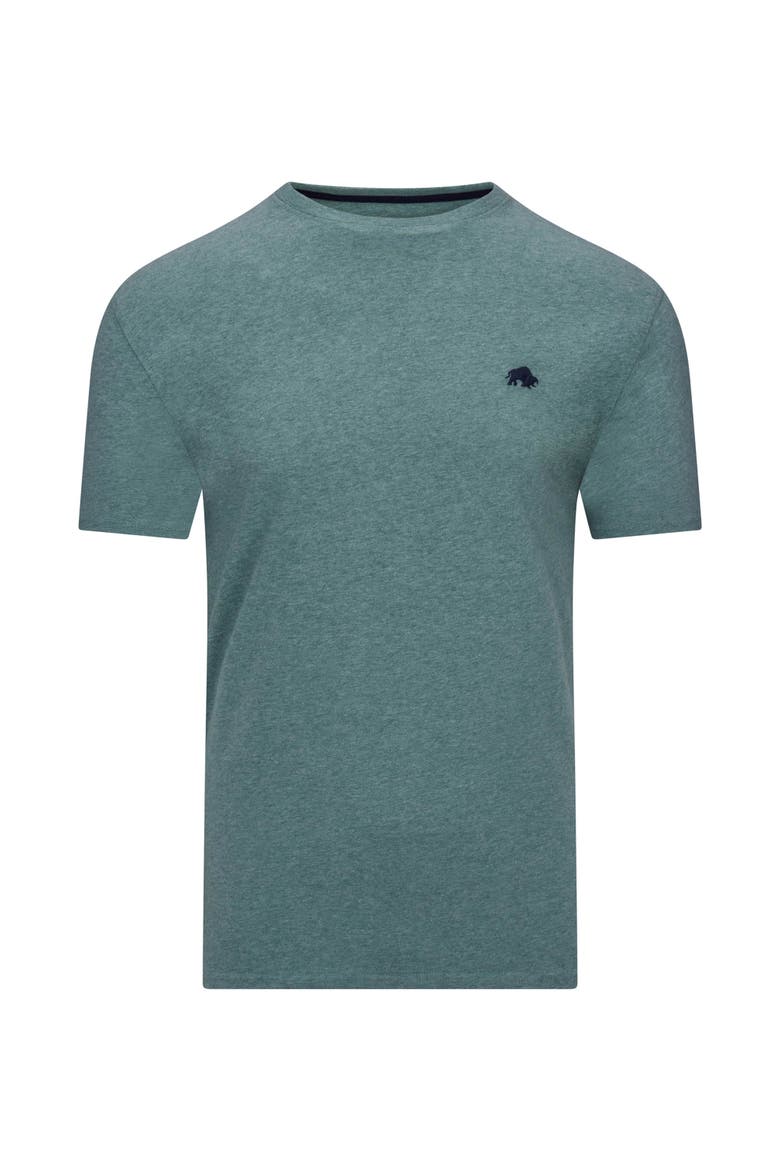Classic Crew Neck Logo T-Shirt, Alternate, color, Green Marl
