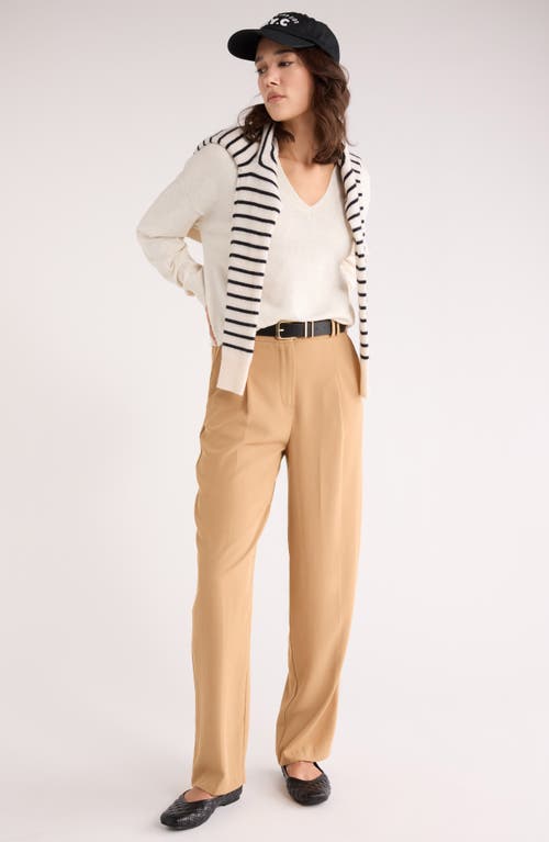 Nordstrom Rack V-neck Pullover Sweater In Neutral