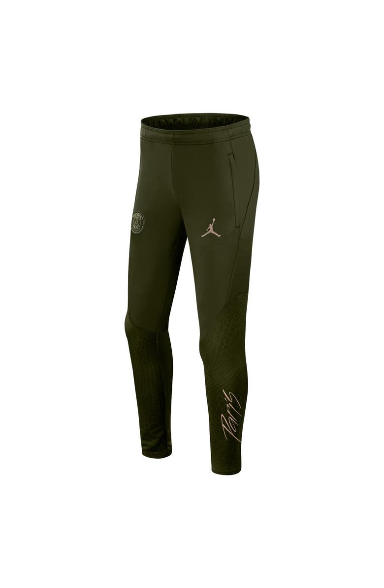 Jordan Brand Youth Jordan Brand Olive Paris Saint-Germain 2023/24 Fourth Strike Training Pants, Alternate, color, 