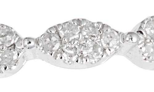 Meira T Diamond Pavé Ring In Silver