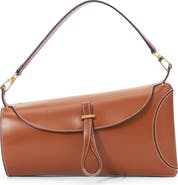 STAUD Sofya Leather Shoulder Bag