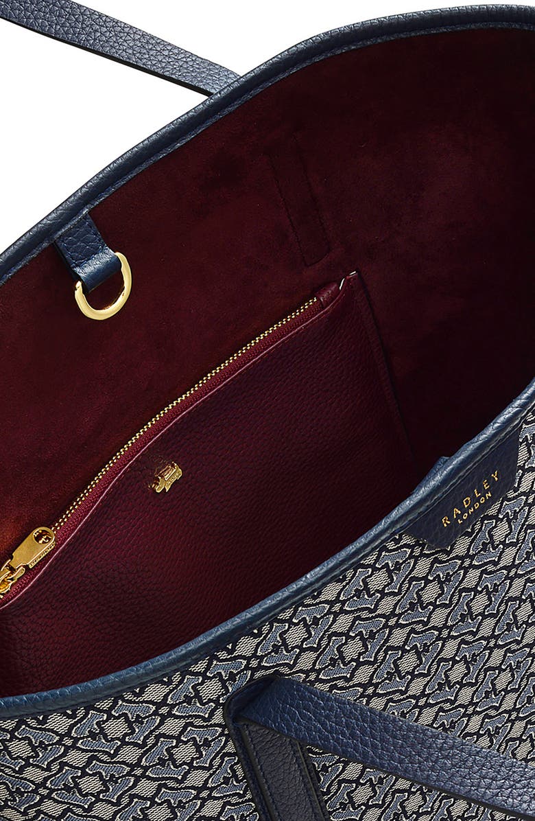 Radley Museum Street Heir Large Tote Bag, Alternate, color, Goose Grey