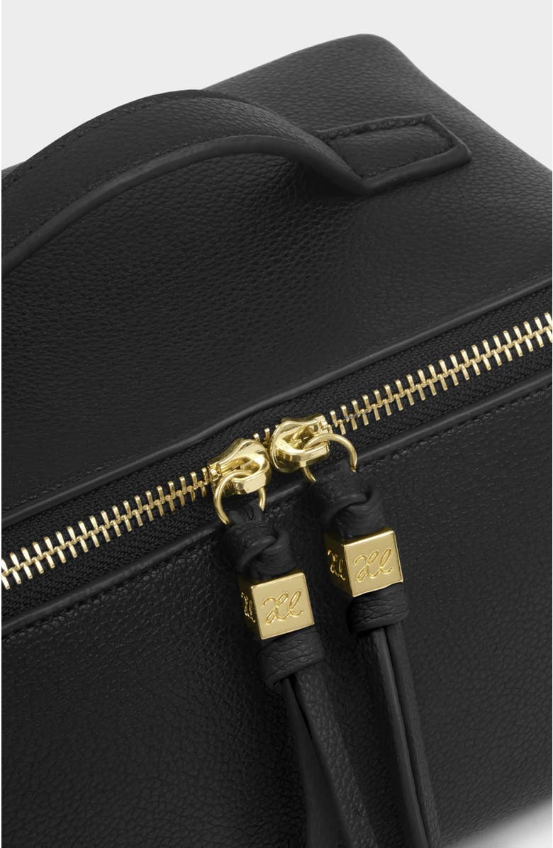 Katie Loxton Soho Medium Make Up / Wash Bag, Alternate, color, Black