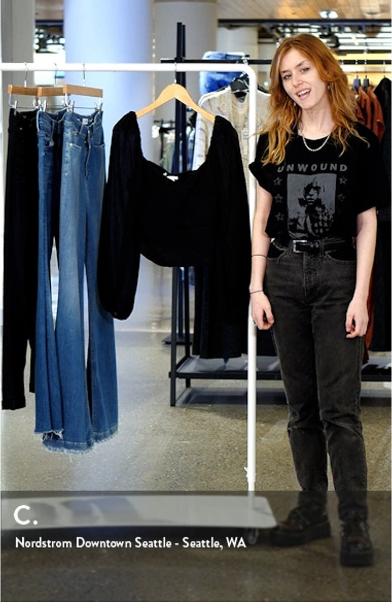 Crinkle Front Wrap Top, sales video thumbnail