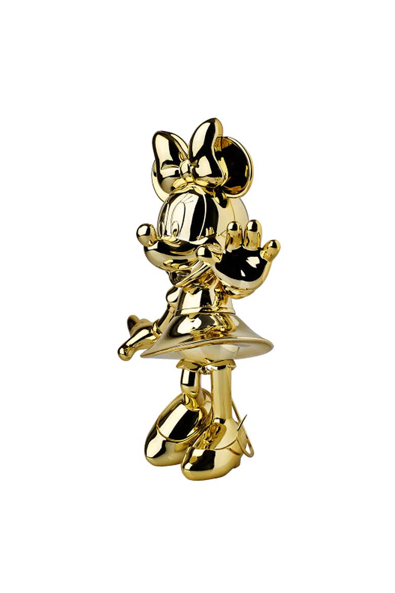 Minne Mouse Figurine, Alternate, color, Gold