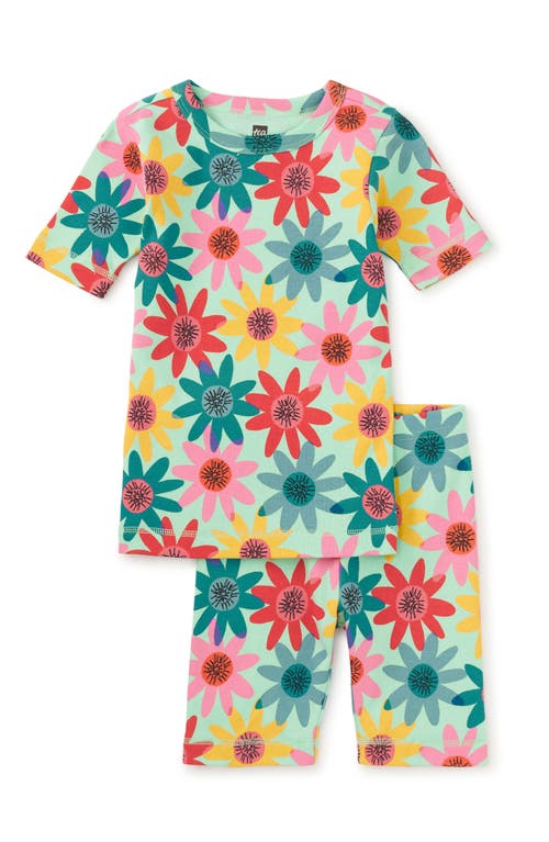 Tea Collection In Your Dreams Pajama Set In Bright Passion Flower