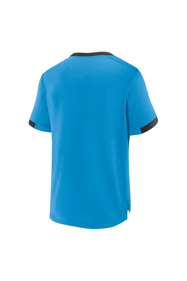 Men's Fanatics Blue Charlotte FC Stoppage Time Striker T-Shirt, Alternate, color, Blue
