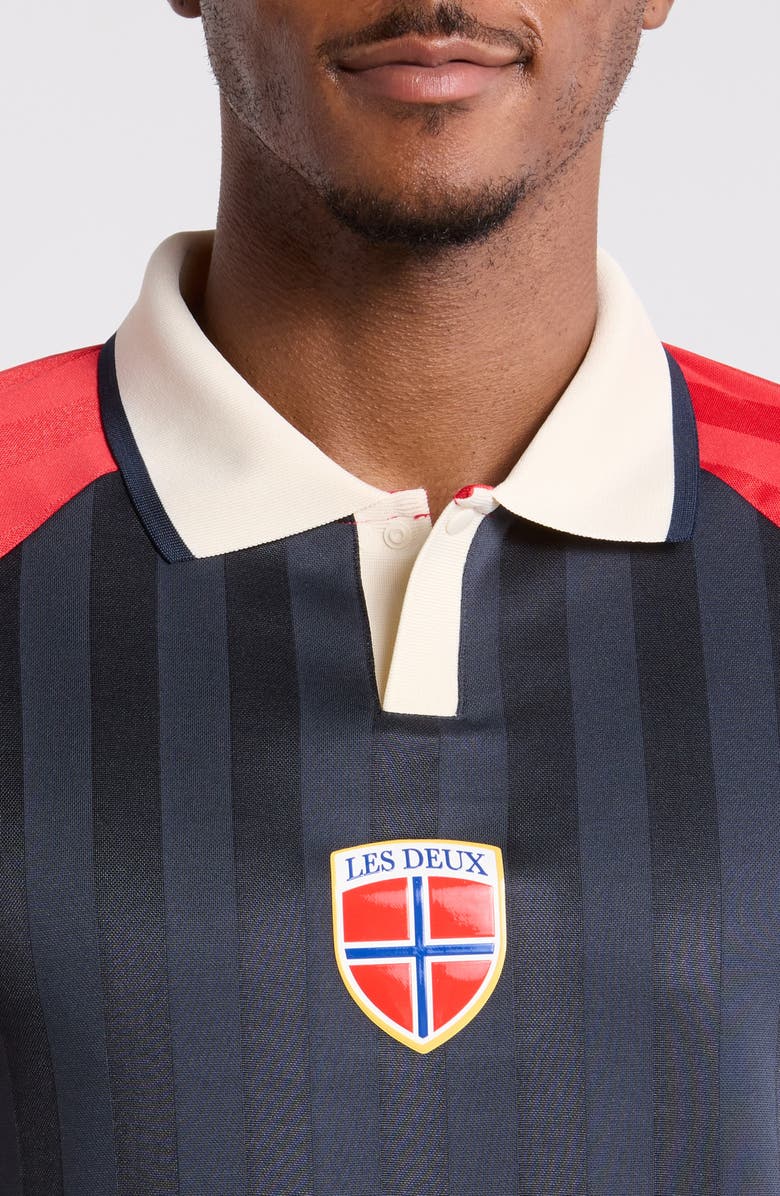 Les Deux Norway Football Jersey, Alternate, color, Racing Red
