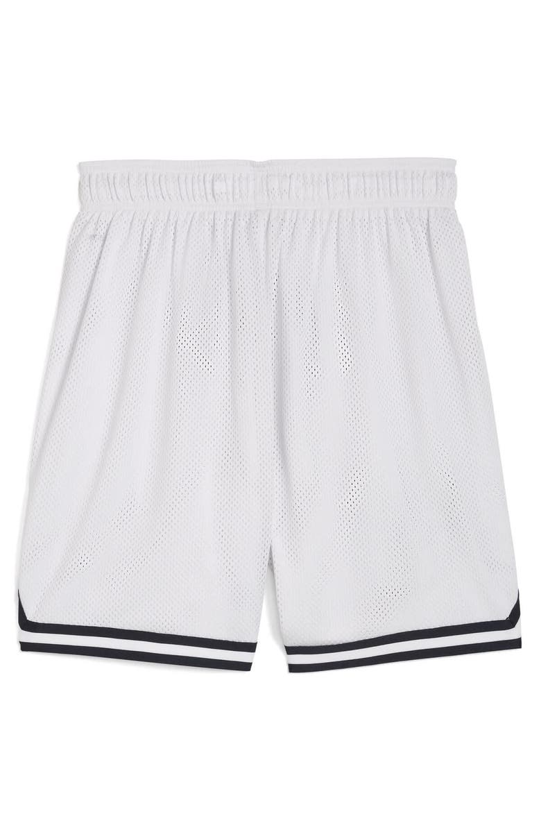 PUMA Men's Puma Gray CF Monterrey 2025 FIFA Club World Cup Hoops Reversible Shorts, Alternate, color,