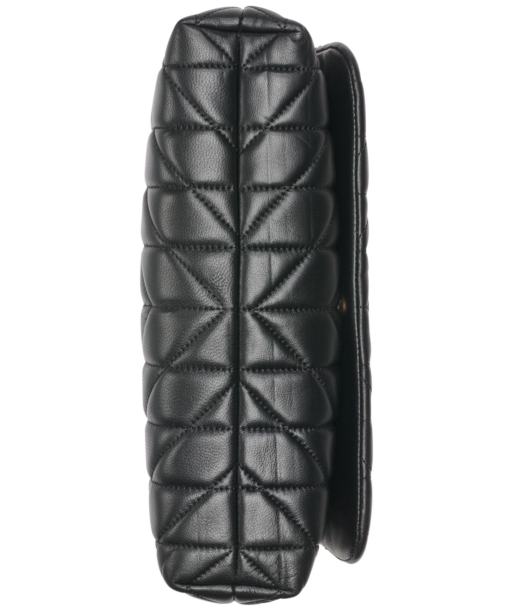 KARL LAGERFELD PARIS Lafayette Shoulder, Alternate, color, Black/Gold