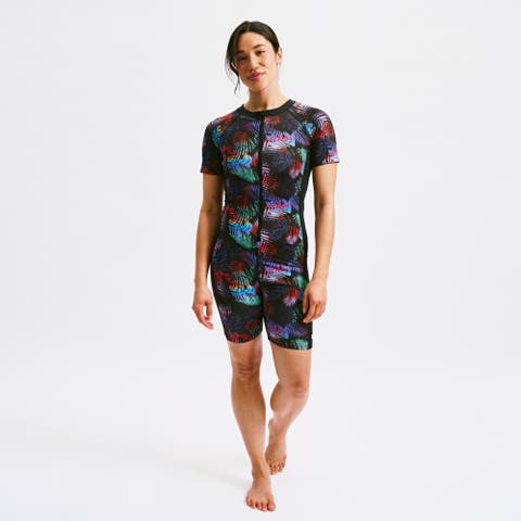 6-Inch Short Sleeve Swim Unisuit