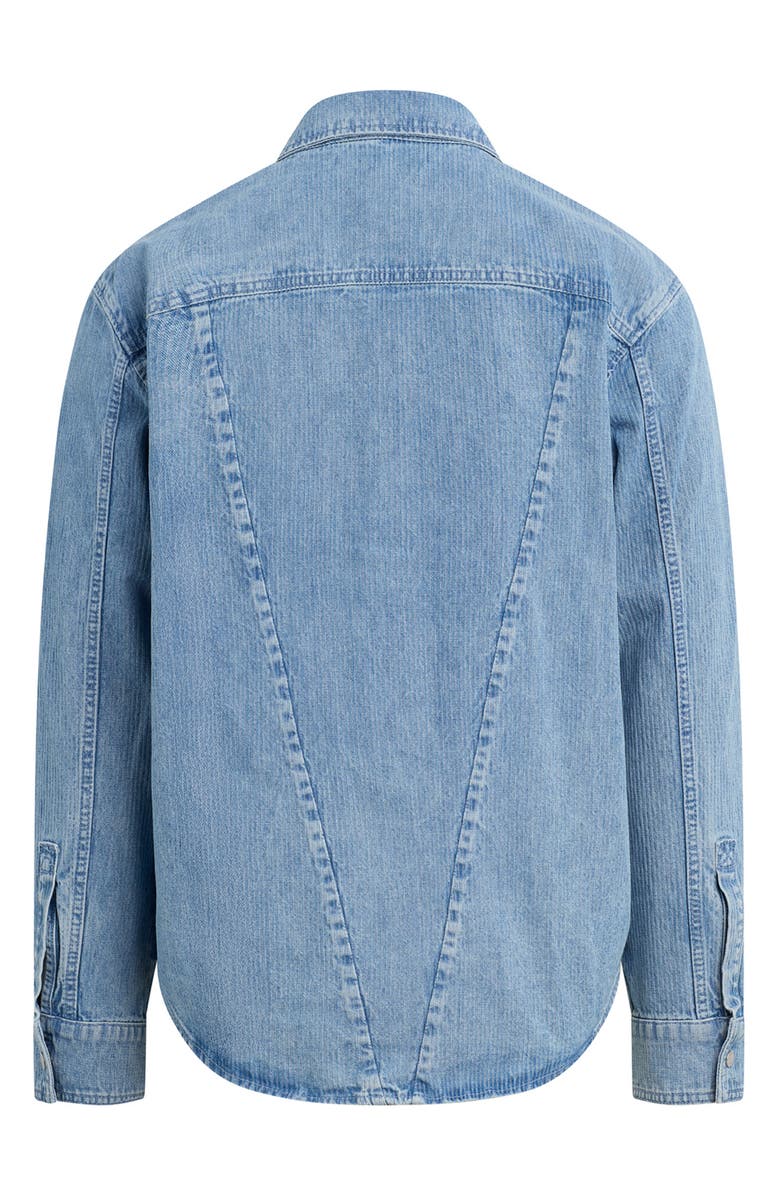 Hudson Jeans Denim Snap-Up Shirt, Alternate, color, Camden