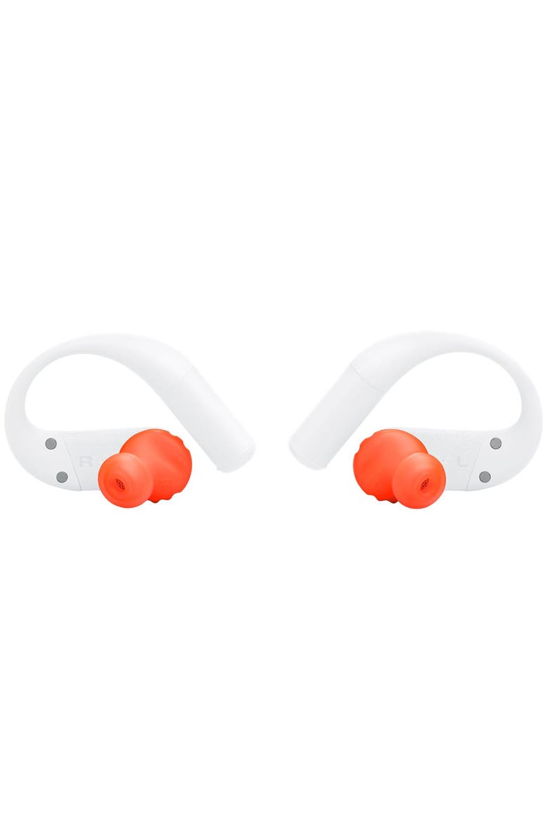 JBL Endurance Peak 4 True Wireless Noise Cancelling Sport Earbuds, Alternate, color, White