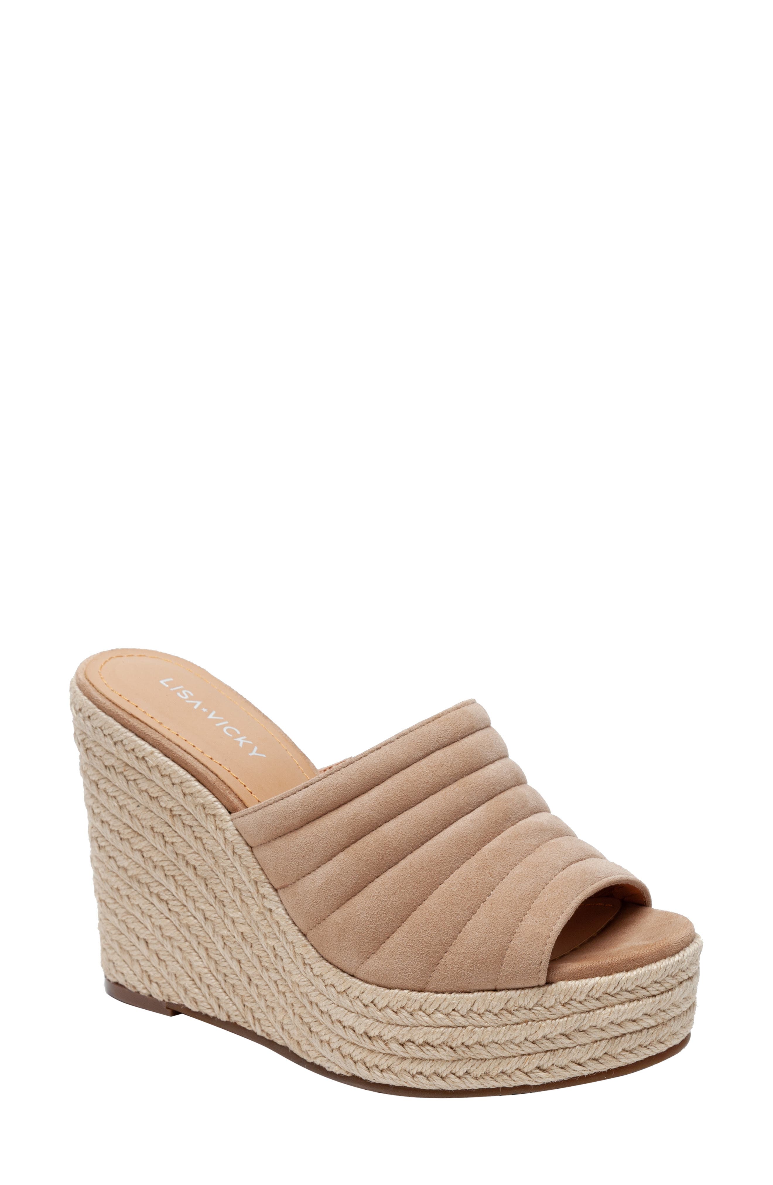 Lisa Vicky Gogo Platform Wedge Sandal, Main, color, 