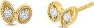 Bony Levy 18K Gold Mykonos Diamond Stud Earrings (Online Trunk Show)
