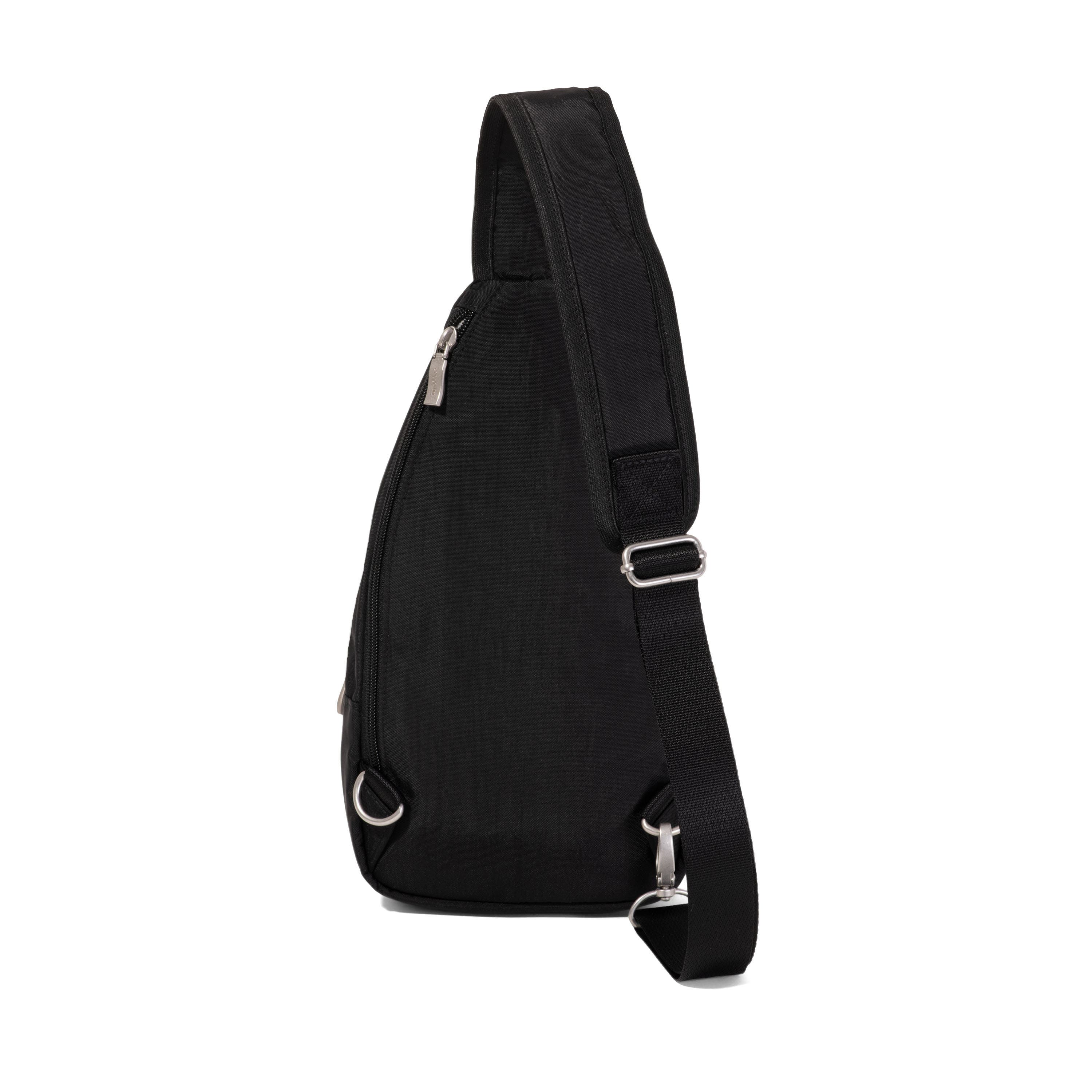 BAGGALLINI Modern Sling Bag EMF Blocking Pouch, Alternate, color, Black