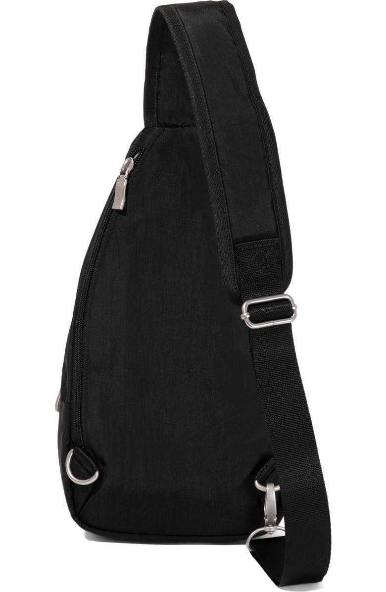 BAGGALLINI Modern Sling Bag EMF Blocking Pouch, Alternate, color, Black