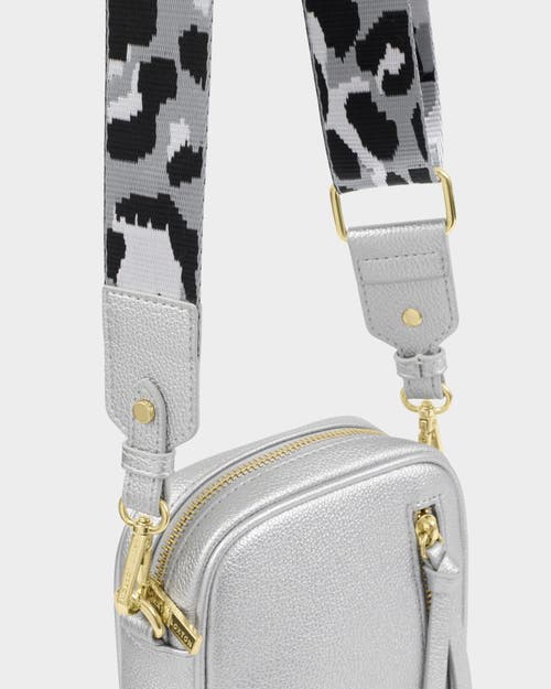Katie Loxton Hallie Small Crossbody Bag In Silver