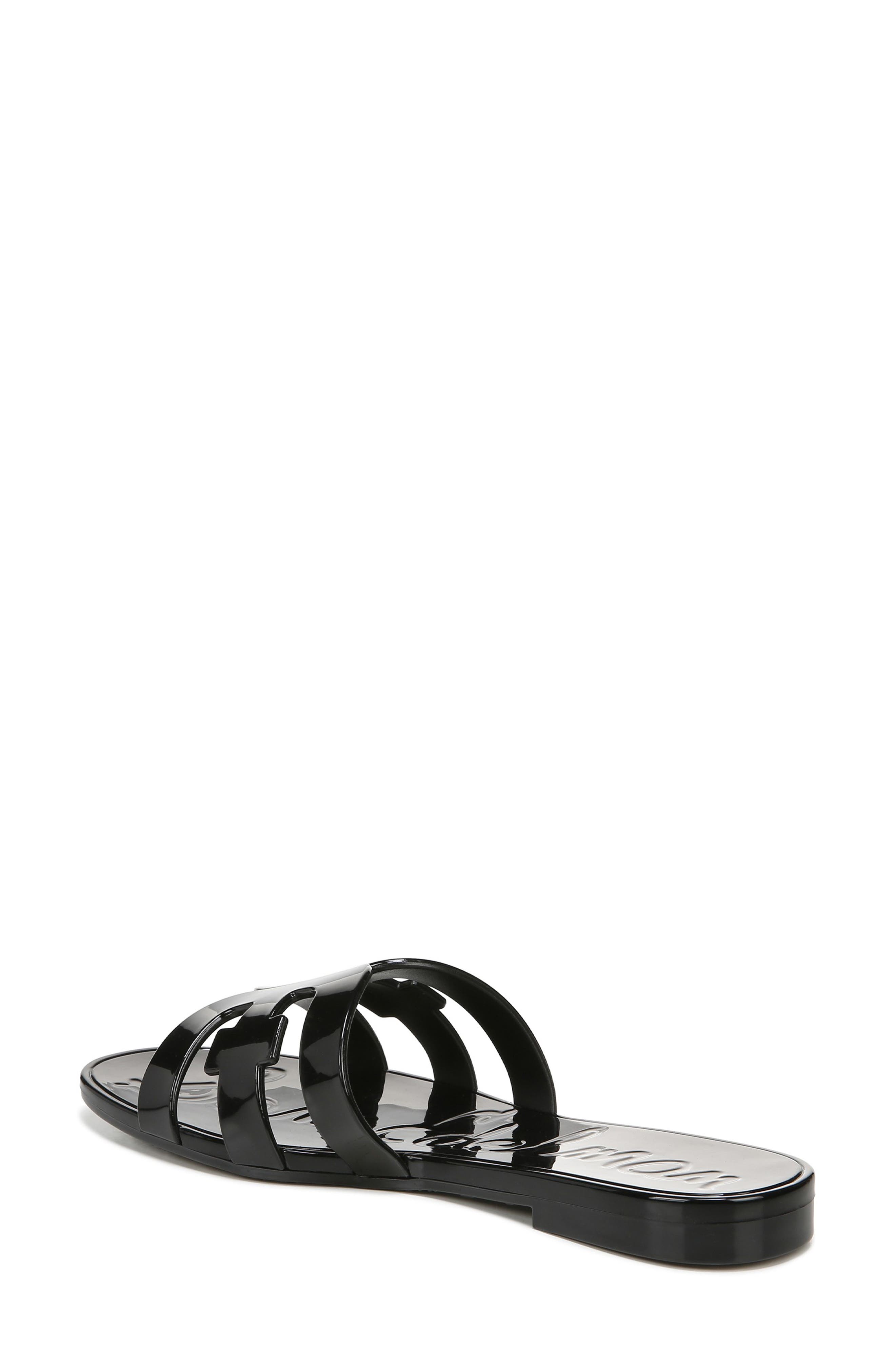 Sam Edelman Bay Jelly Slide Sandal, Alternate, color, Black