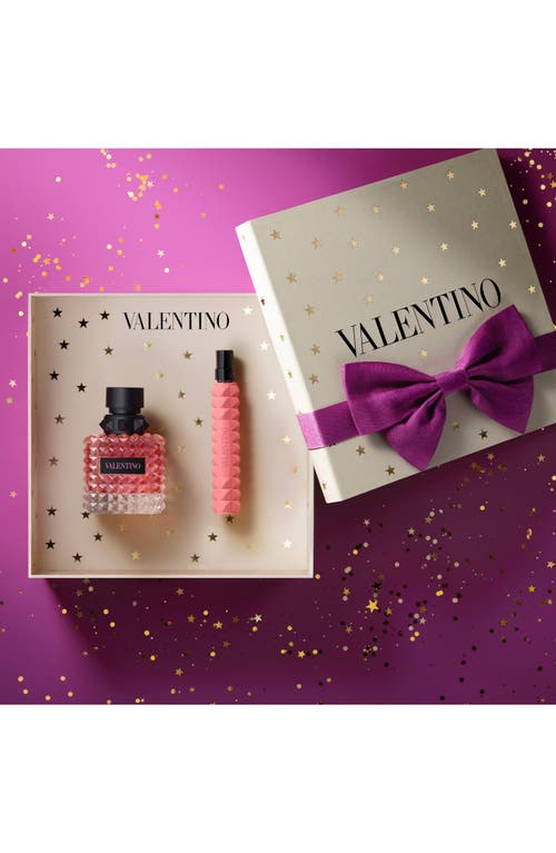 Valentino Donna Born In Roma Eau De Parfum 2-piece Gift Set With Travel Spray In Pink