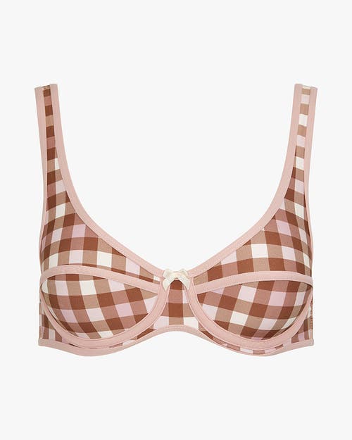 Weworewhat Scoop Underwire Top In Multi