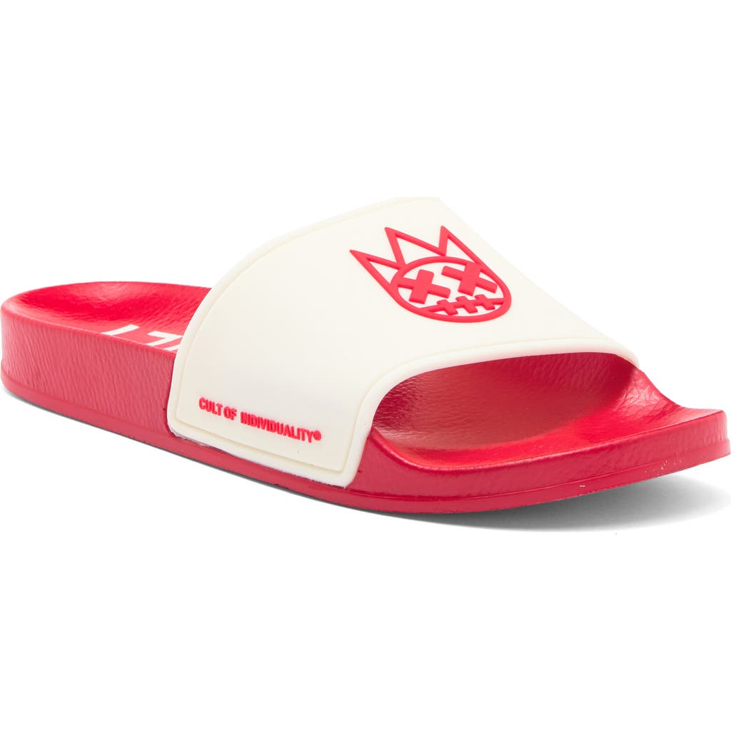 Cult Of Individuality Slide Sandal With Socks