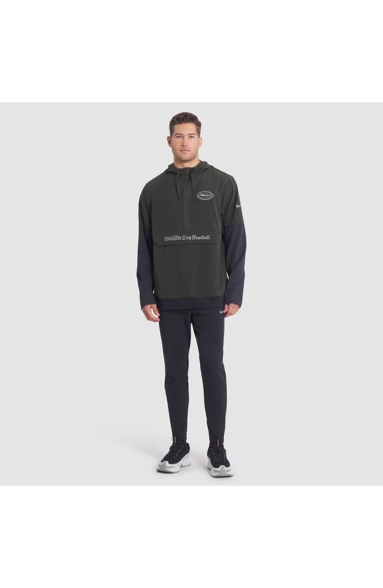 Nike Men's Nike Gotham Green New York Jets 2025 Rivalries Collection Sideline Anorak Half-Zip Hoodie Jacket, Alternate, color, Green