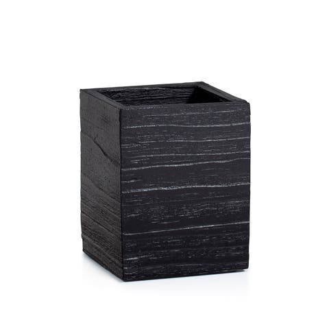 Shou Sugi Ban Brush Holder