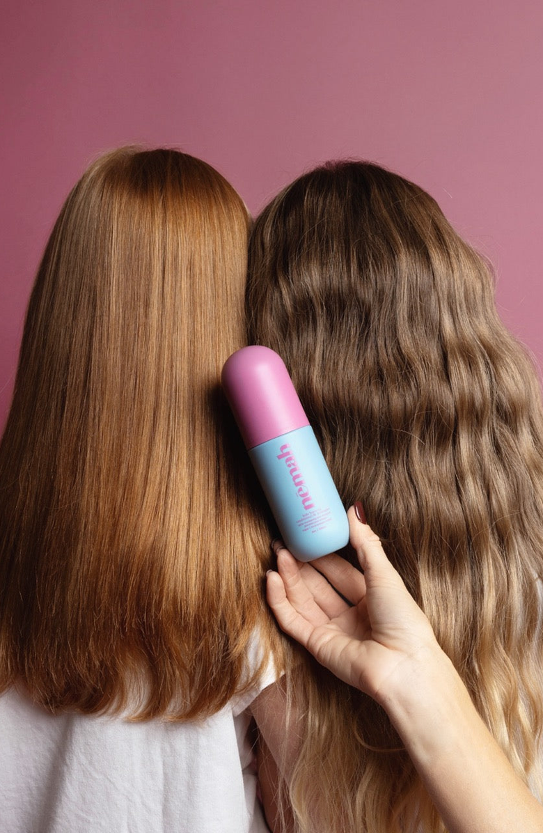 Nēmah Leave-In Conditioner and Detangler, Alternate, color, Light Blue | Pink