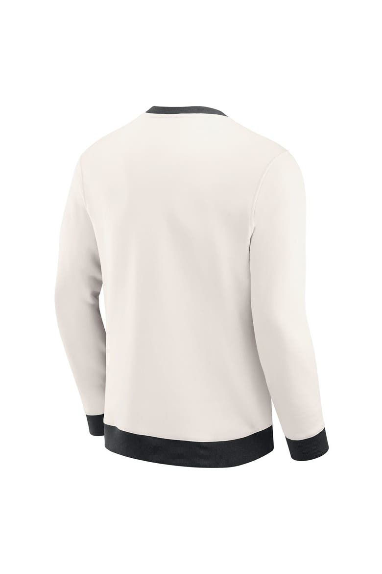 Men's Darius Rucker Collection by Fanatics  Cream Cincinnati Bengals Colorblock Pullover Sweatshirt, Alternate, color, Cream
