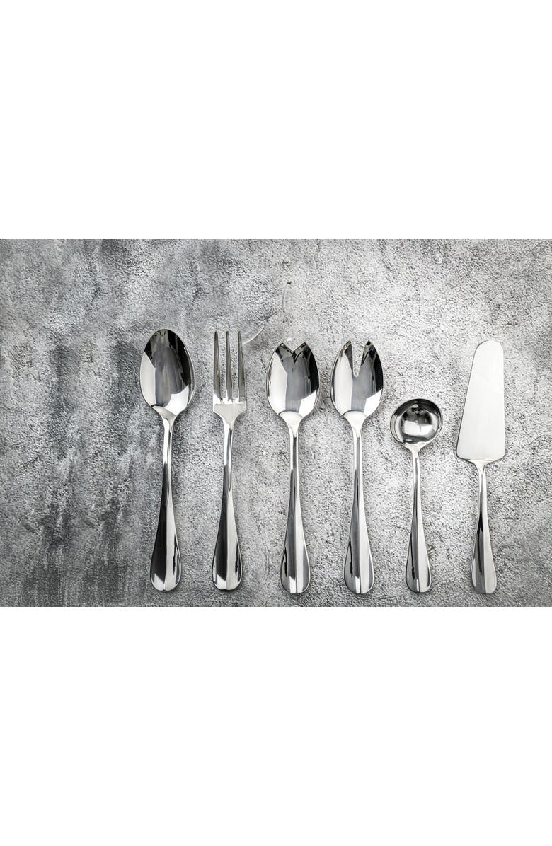 Mepra Roma Flatware Set - 67 Pieces, Alternate, color, Stainless Steel