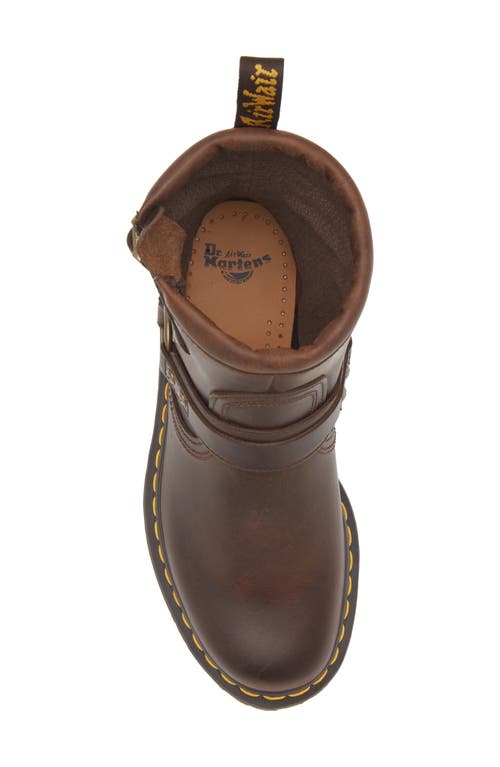 Dr. Martens' Dr. Martens Anistone Harness Boot In Brown