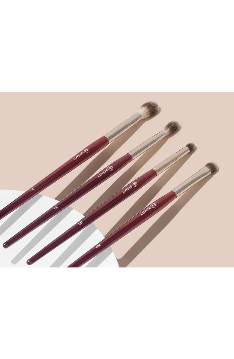 BK Beauty Core Line Extension Eye Brush Set, Alternate, color, Burgundy