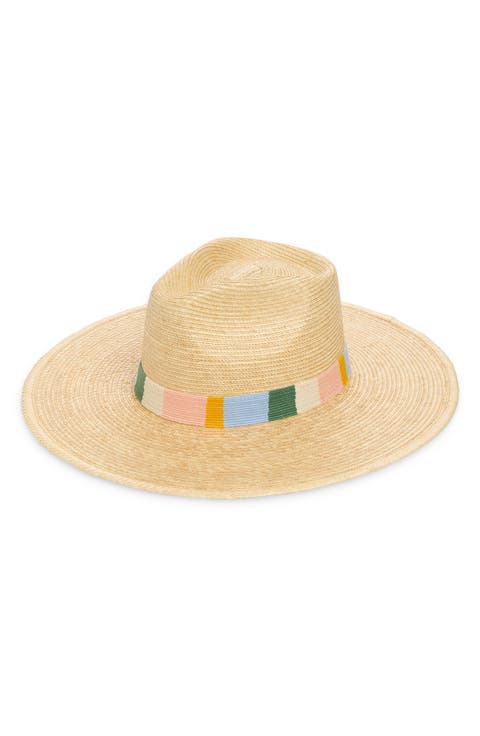 Clara Palm Straw Sun Hat