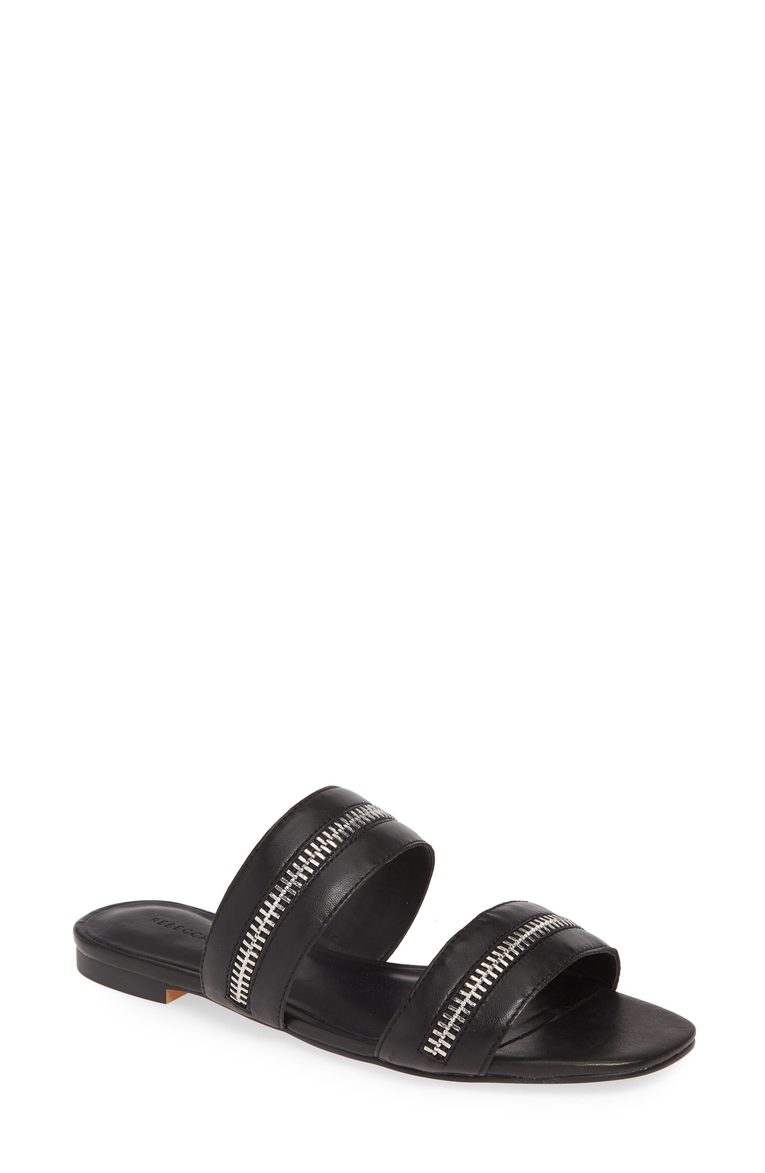 Rebecca Minkoff Marciann Slide Sandal, Main, color, 