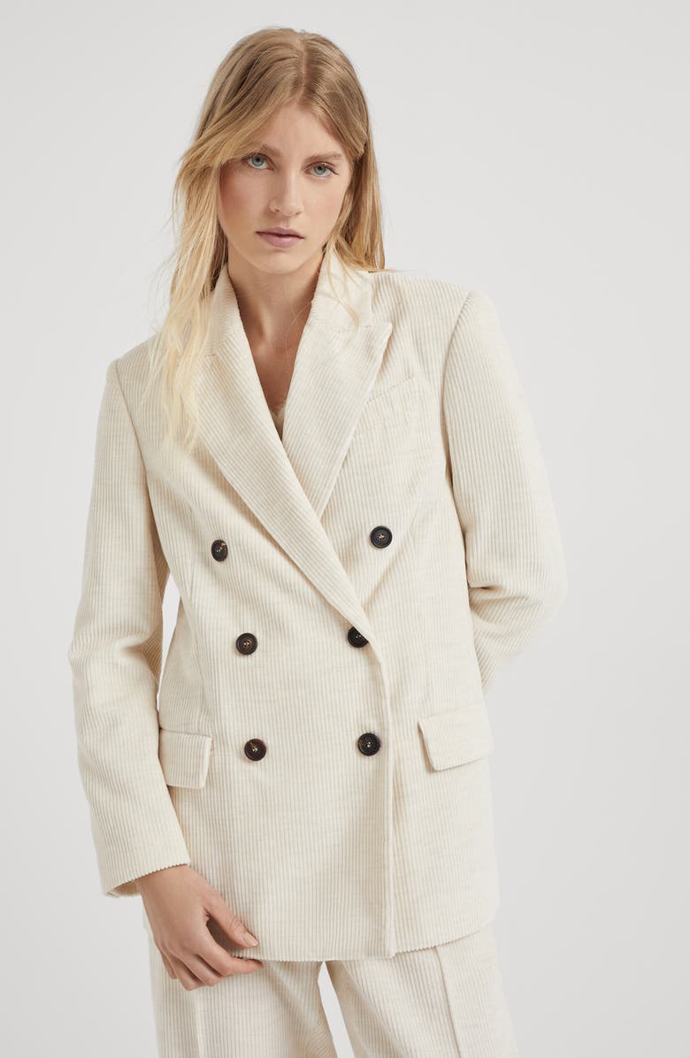 Brunello Cucinelli Corduroy blazer, Alternate, color, 