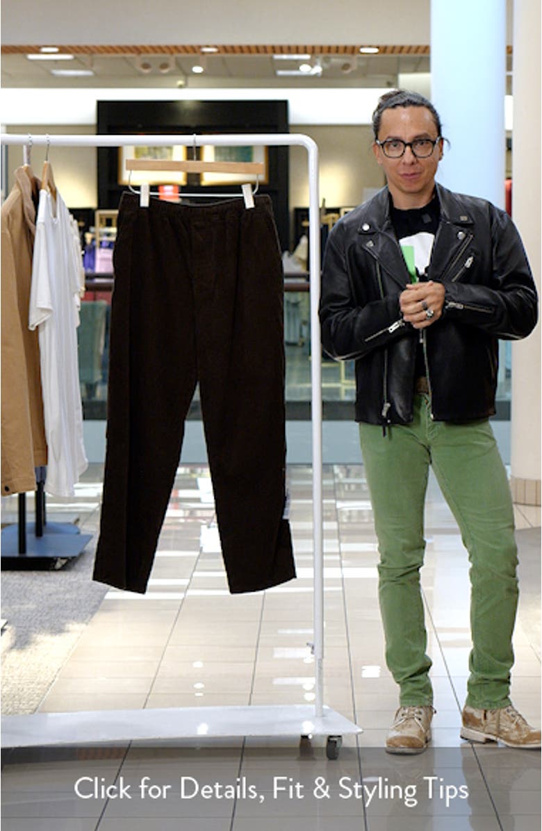 Tapered Corduroy Pants, sales video thumbnail