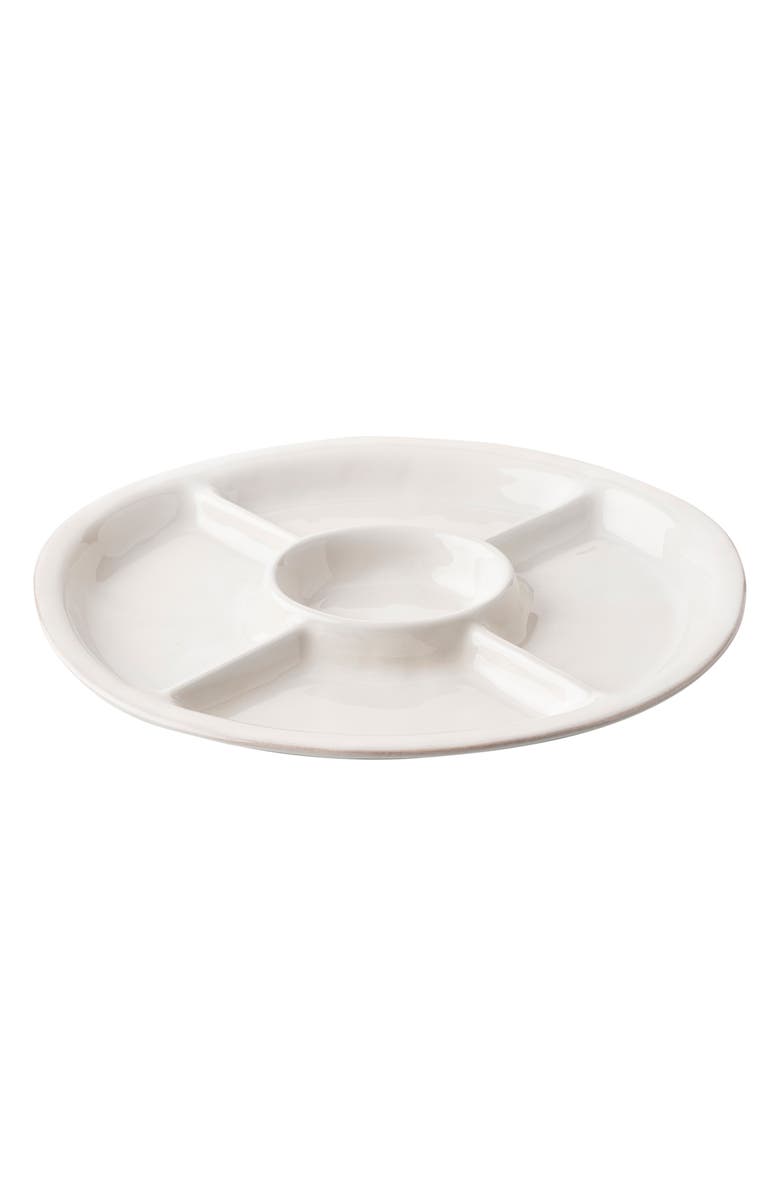 Juliska Puro Whitewash Crudités Platter, Alternate, color, Whitewash